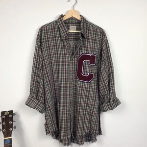 LF// Vintage Letterman Flannel